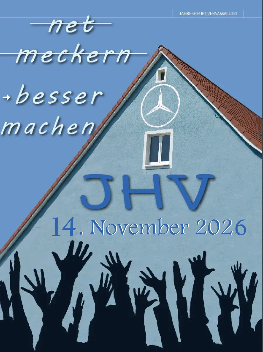 Jahreshauptversammlung