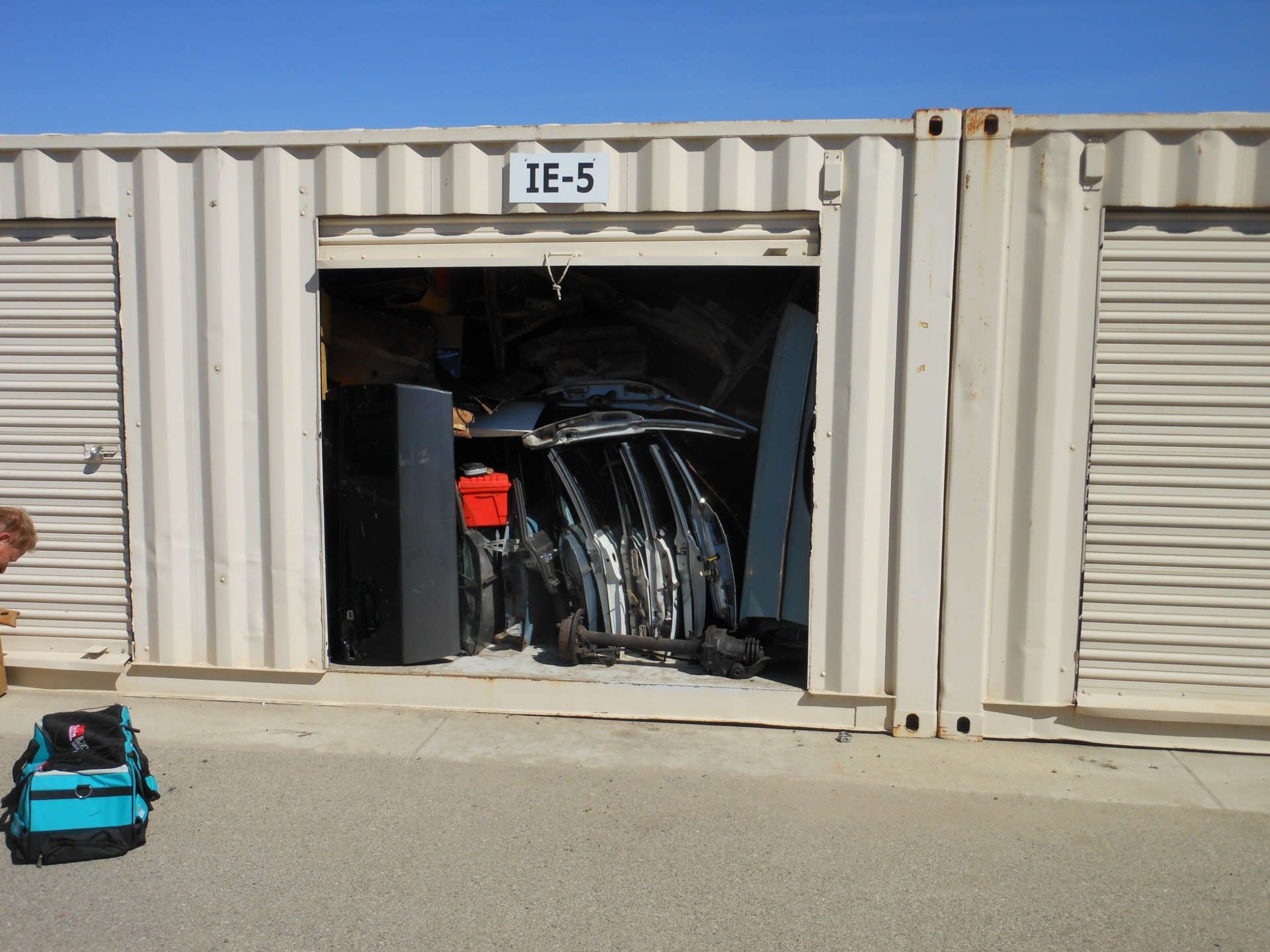 Wir konnten uns leider nur diese kleine Halle leisten.