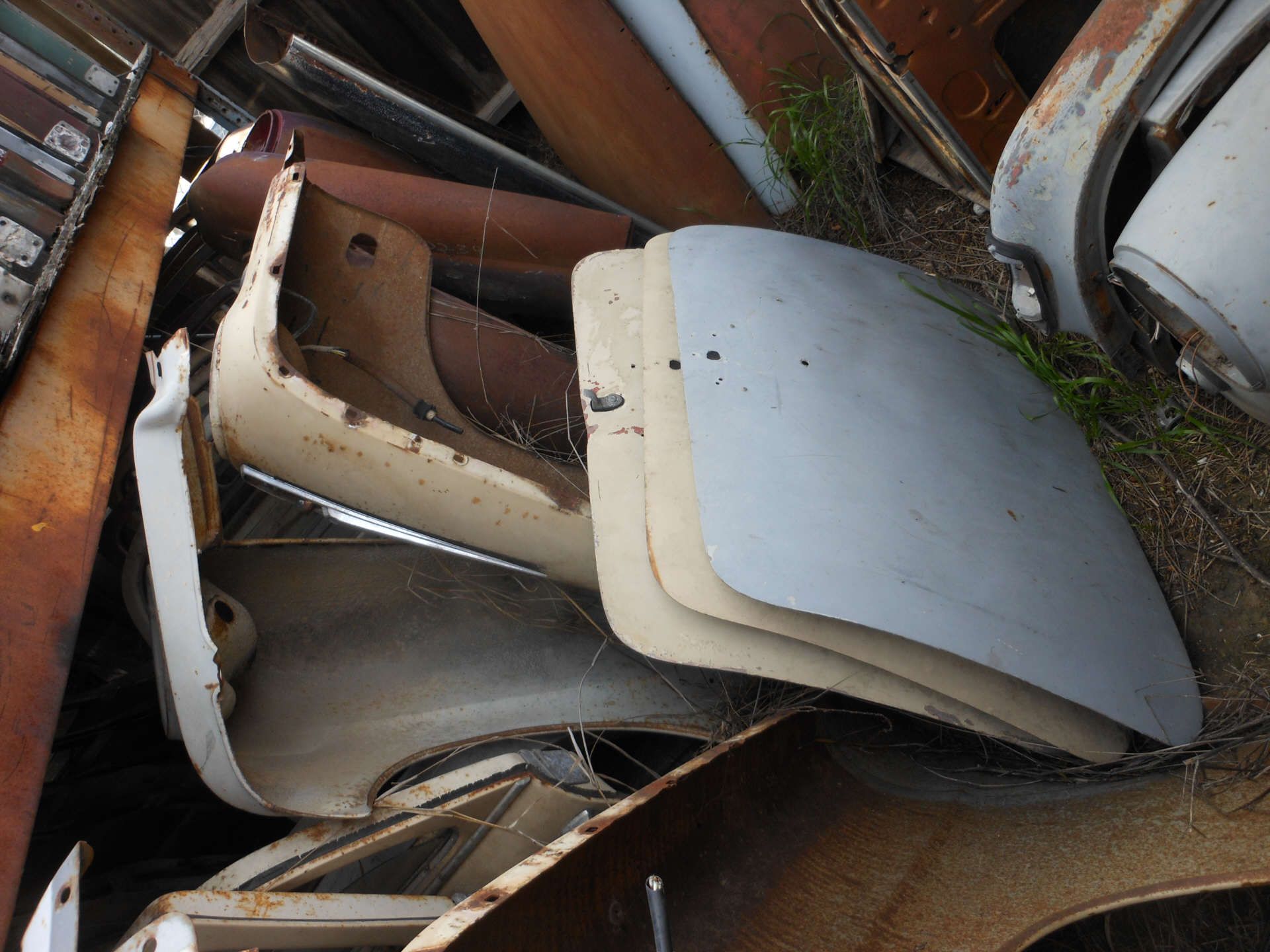 Im nächsten Jahr werden wir uns über diese Teileberge her machen