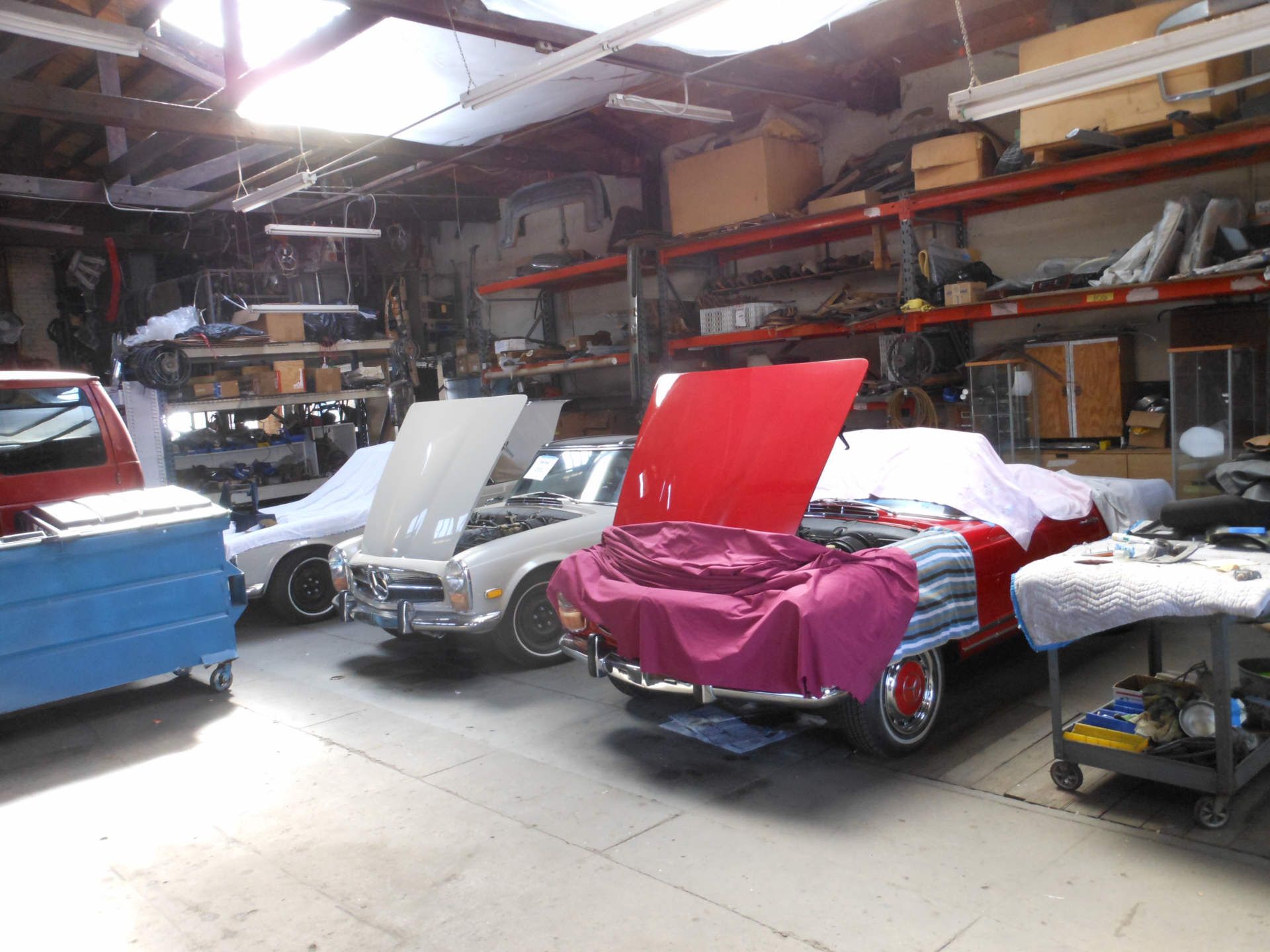 Werkstatt Santa Paula.