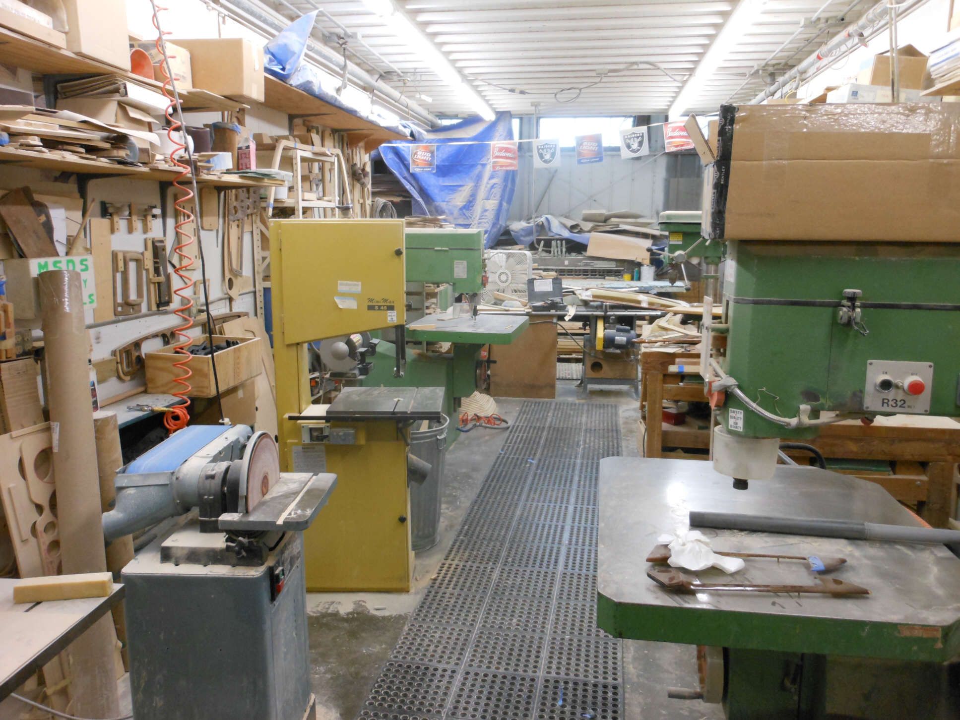 Eine von mehreren Produktionshallen