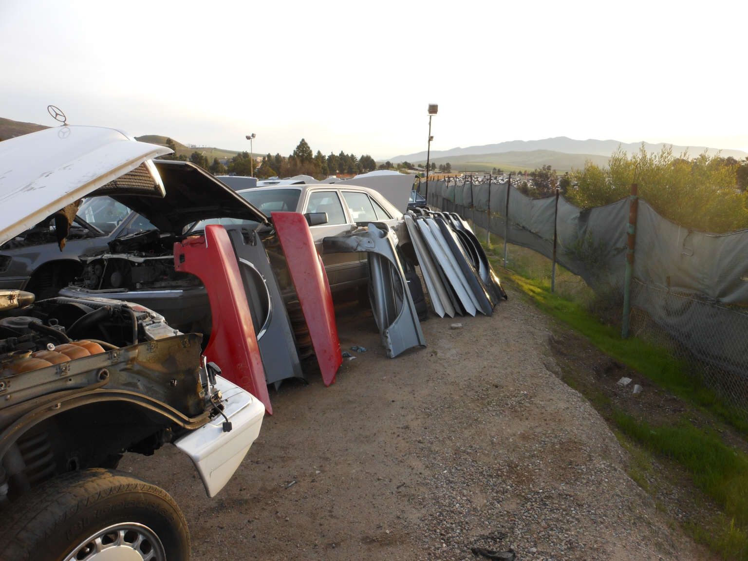 Erste Sammelstelle Kotflügel