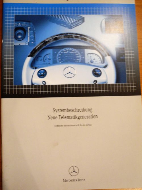 Mercedes Benz Broschüre - Systembeschreibung Neue Telematikgeneration