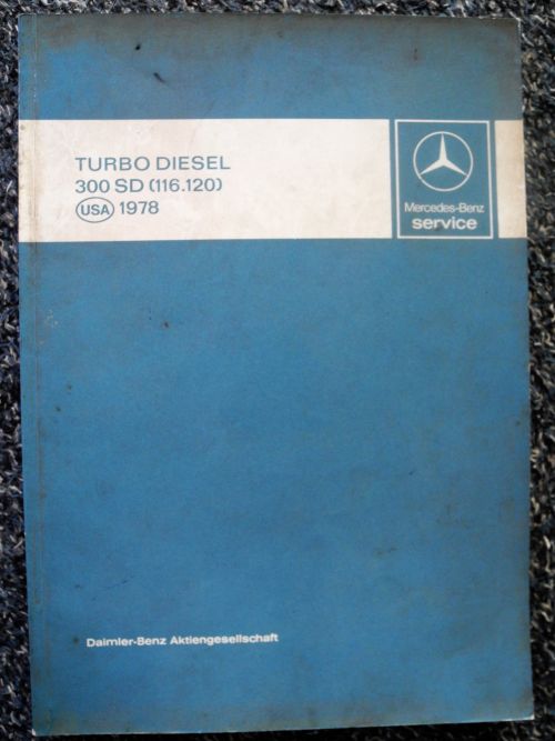 Einführungsschrift Turbo Diesel 300 SD