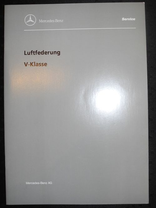 Einführungsschrift Luftfederung V-Klasse